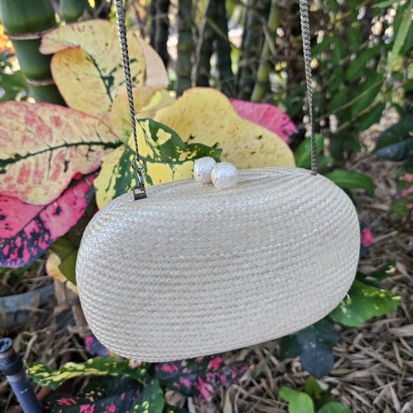 SERPUI WICKER HANDBAG, SERPUI CROSSBODY PURSE - Picture 3 of 3